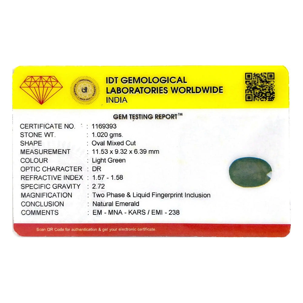 Colombian Emerald - 5.1 Carat - Pramogh