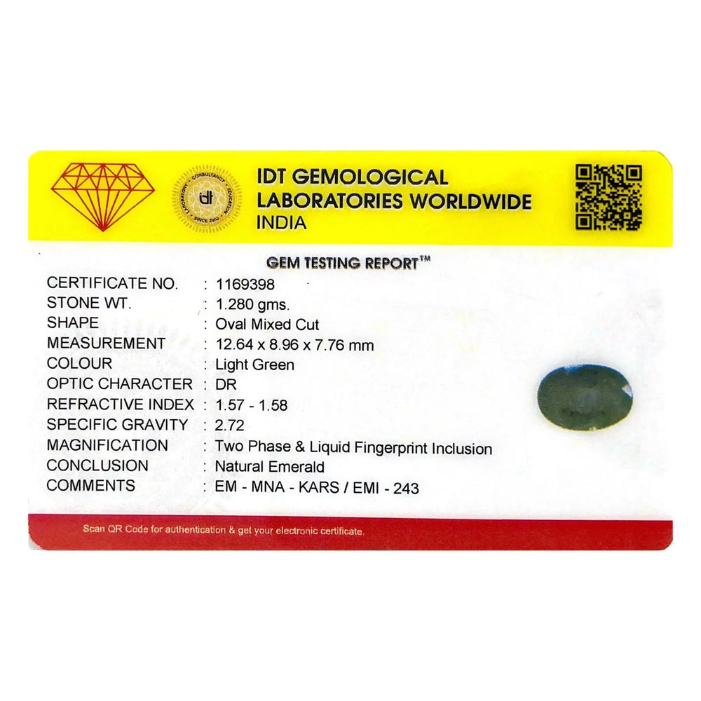 Colombian Emerald - 6.4 Carat - Pramogh