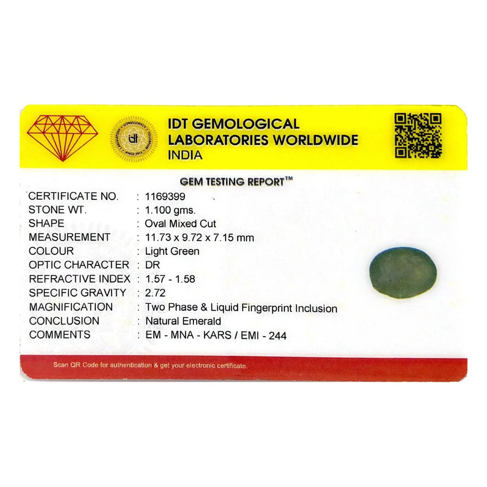 Colombian Emerald - 5.5 Carat - Pramogh