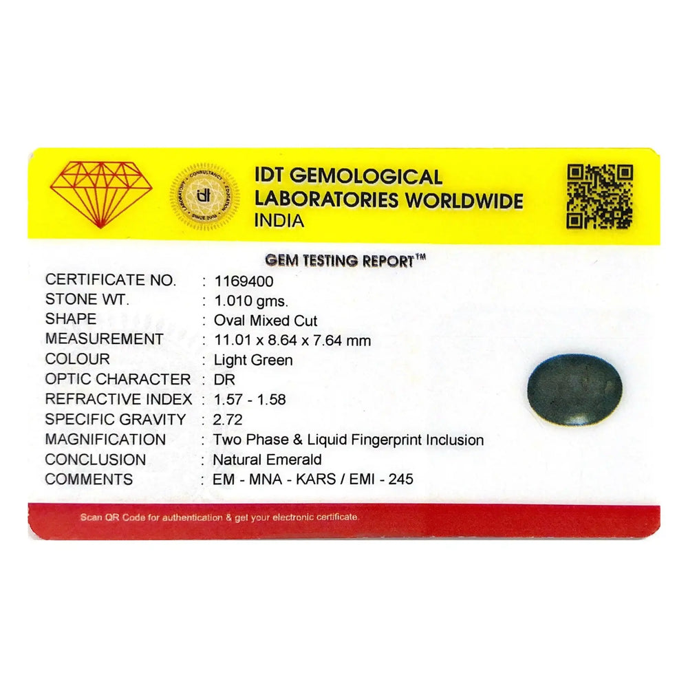 Colombian Emerald - 5.05 Carat - Pramogh