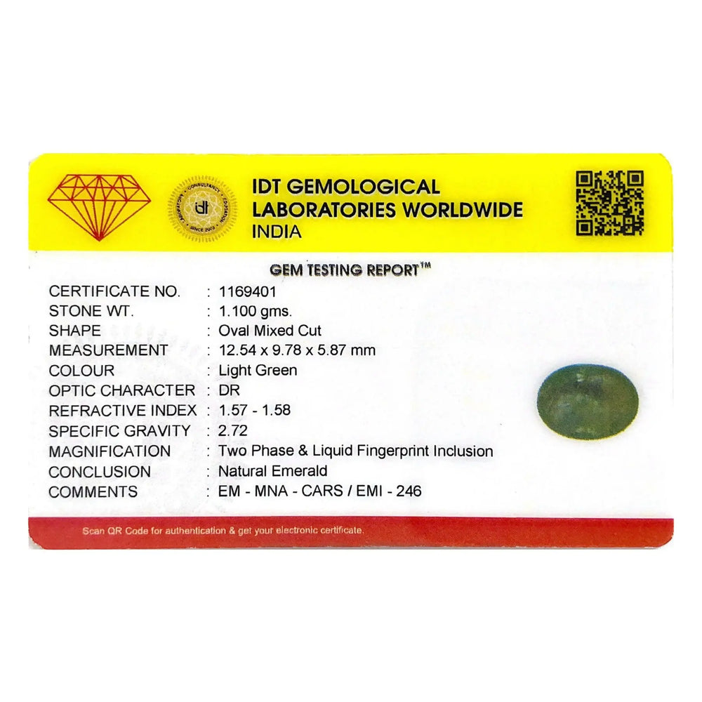 Colombian Emerald - 5.5 Carat - Pramogh