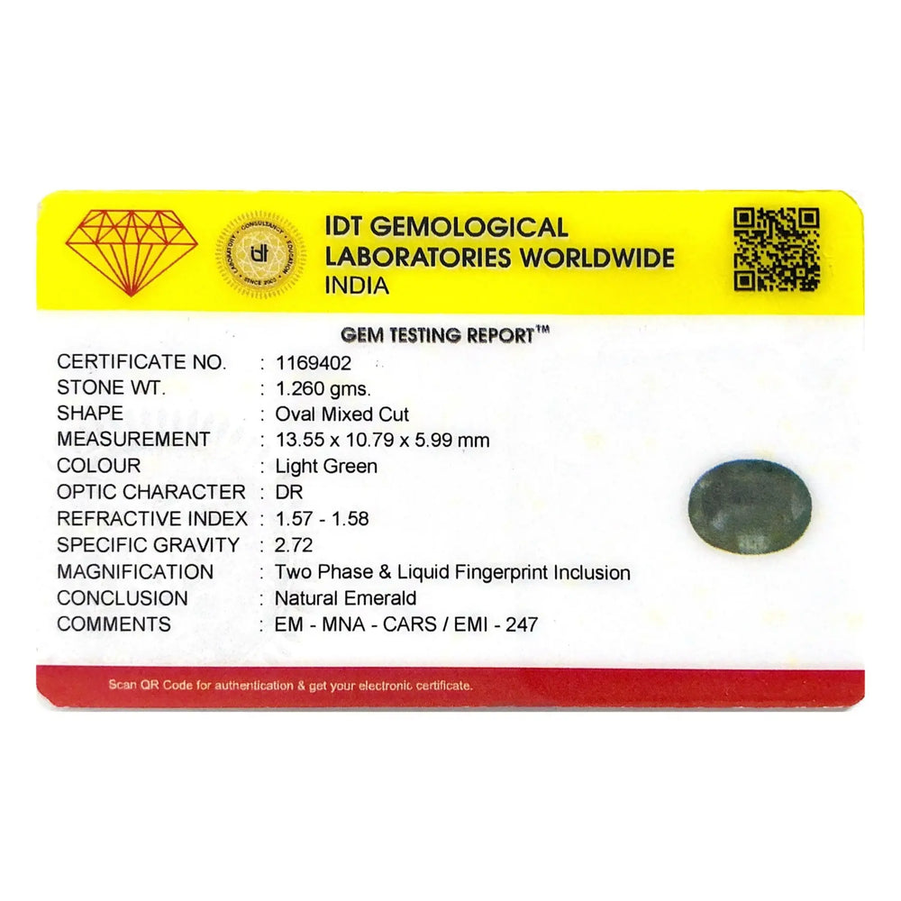 Colombian Emerald - 6.3 Carat - Pramogh