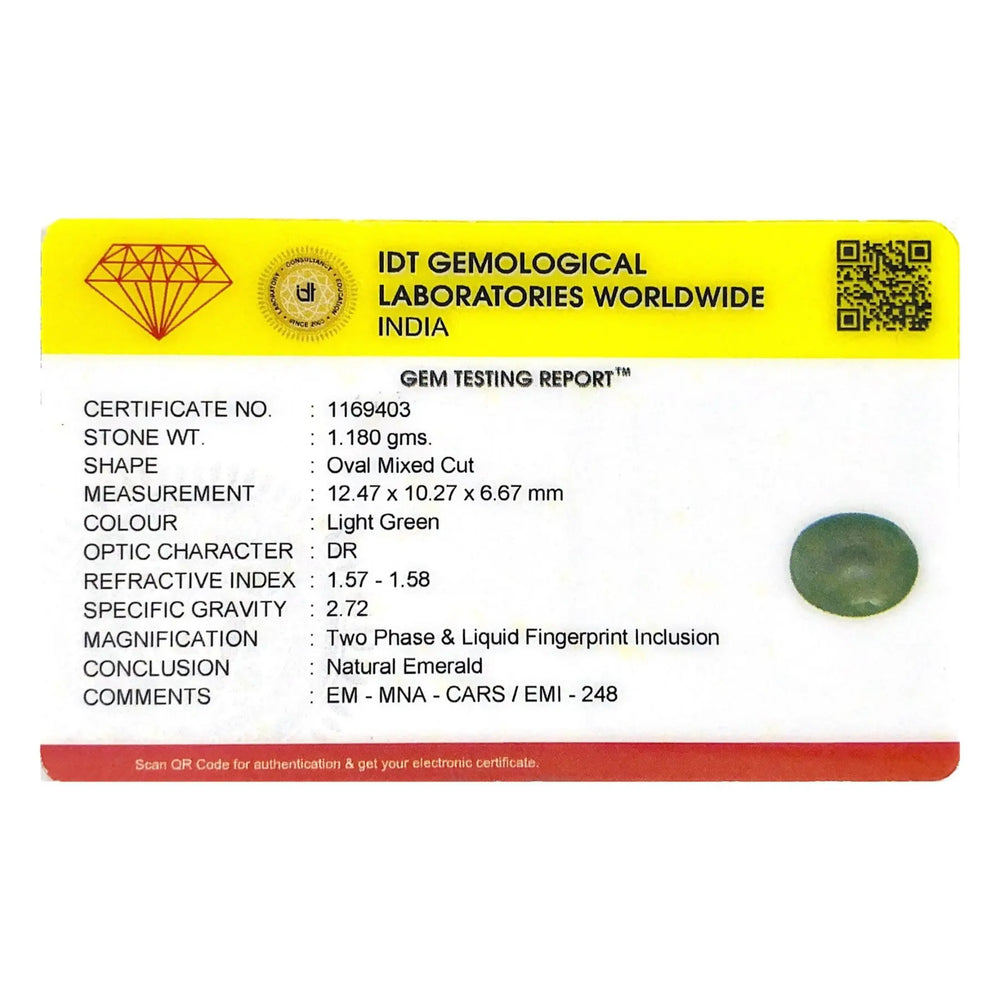 Colombian Emerald - 5.9 Carat - Pramogh