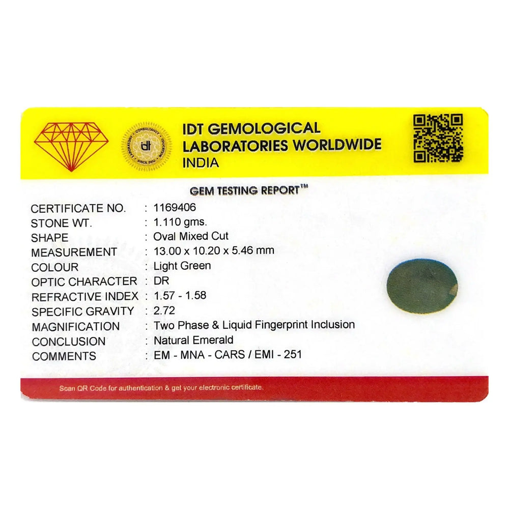 Colombian Emerald - 5.55 Carat - Pramogh