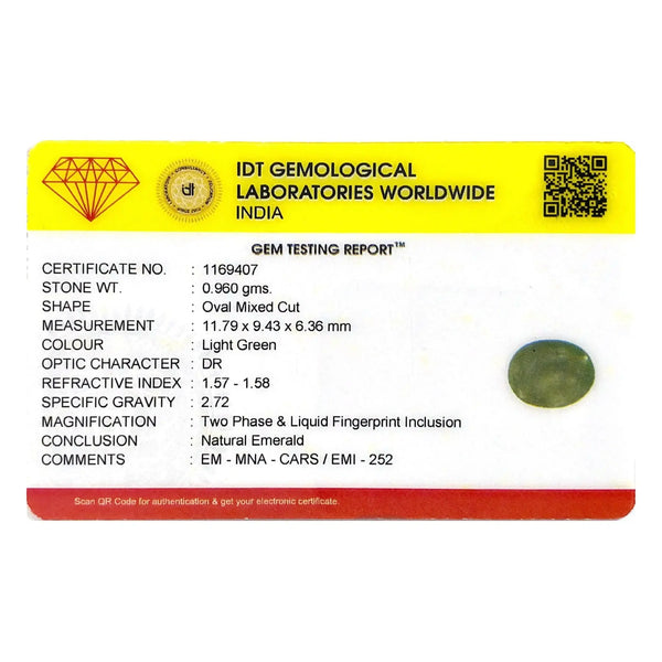 Colombian Emerald - 4.8 Carat - Pramogh