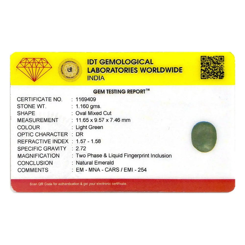 Colombian Emerald - 5.8 Carat - Pramogh
