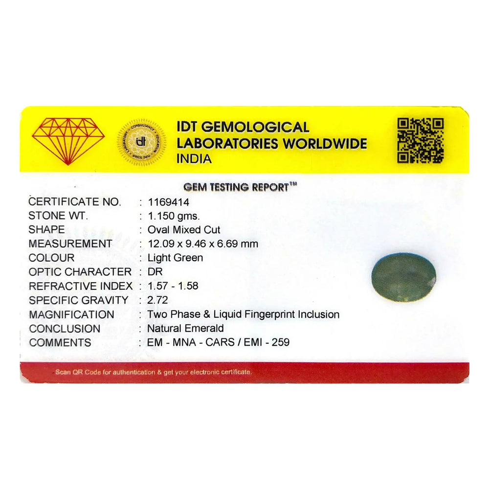 Colombian Emerald - 5.75 Carat - Pramogh