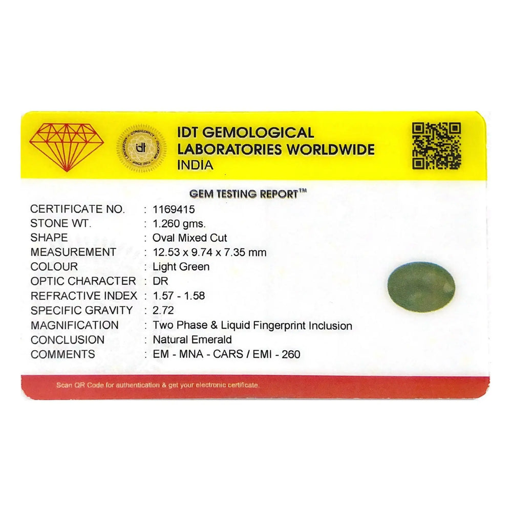 Colombian Emerald - 6.3 Carat - Pramogh