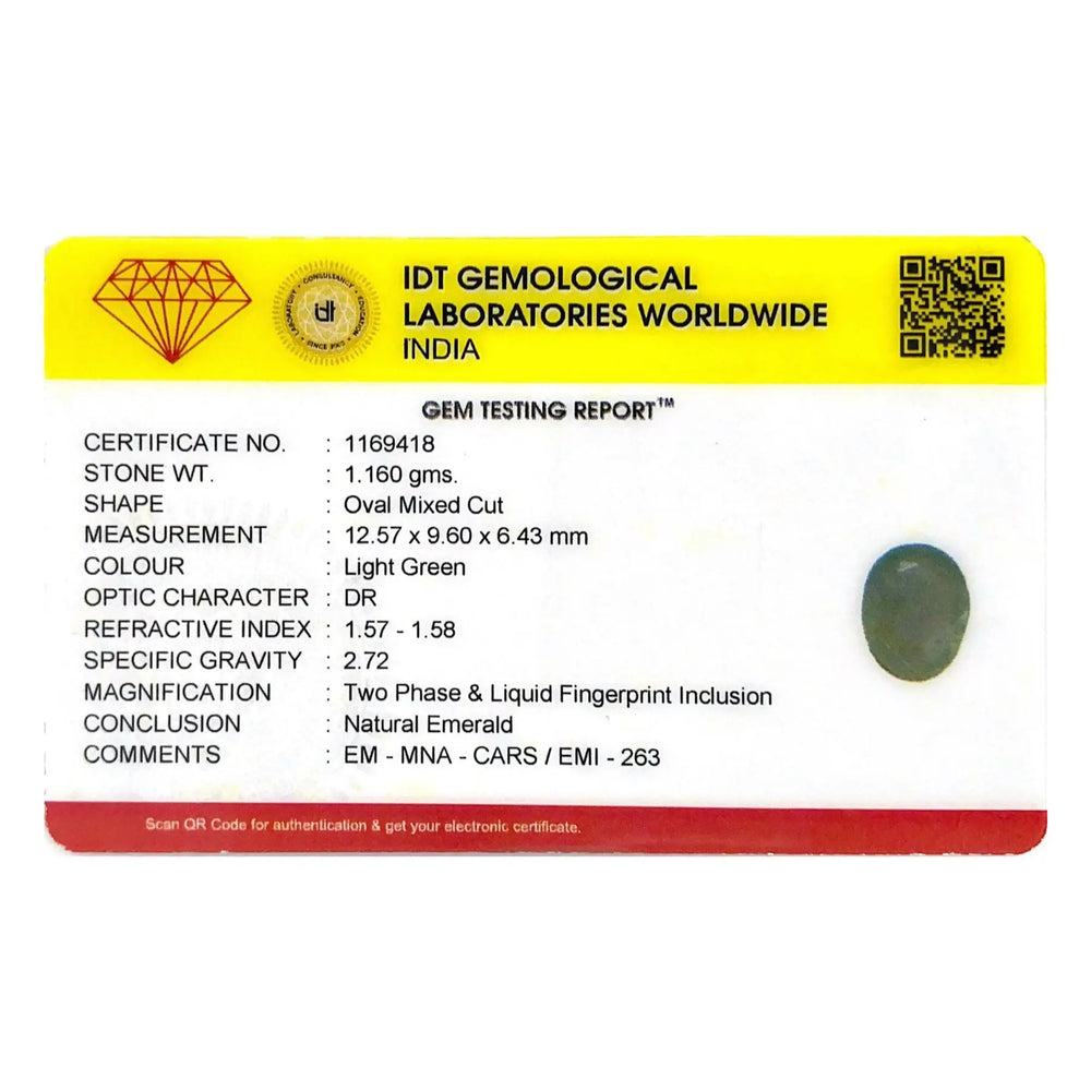 Colombian Emerald - 5.8 Carat - Pramogh