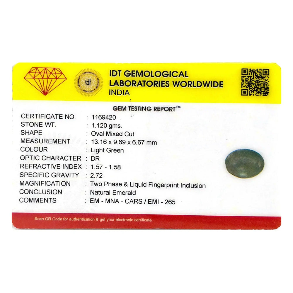 Colombian Emerald - 5.6 Carat - Pramogh