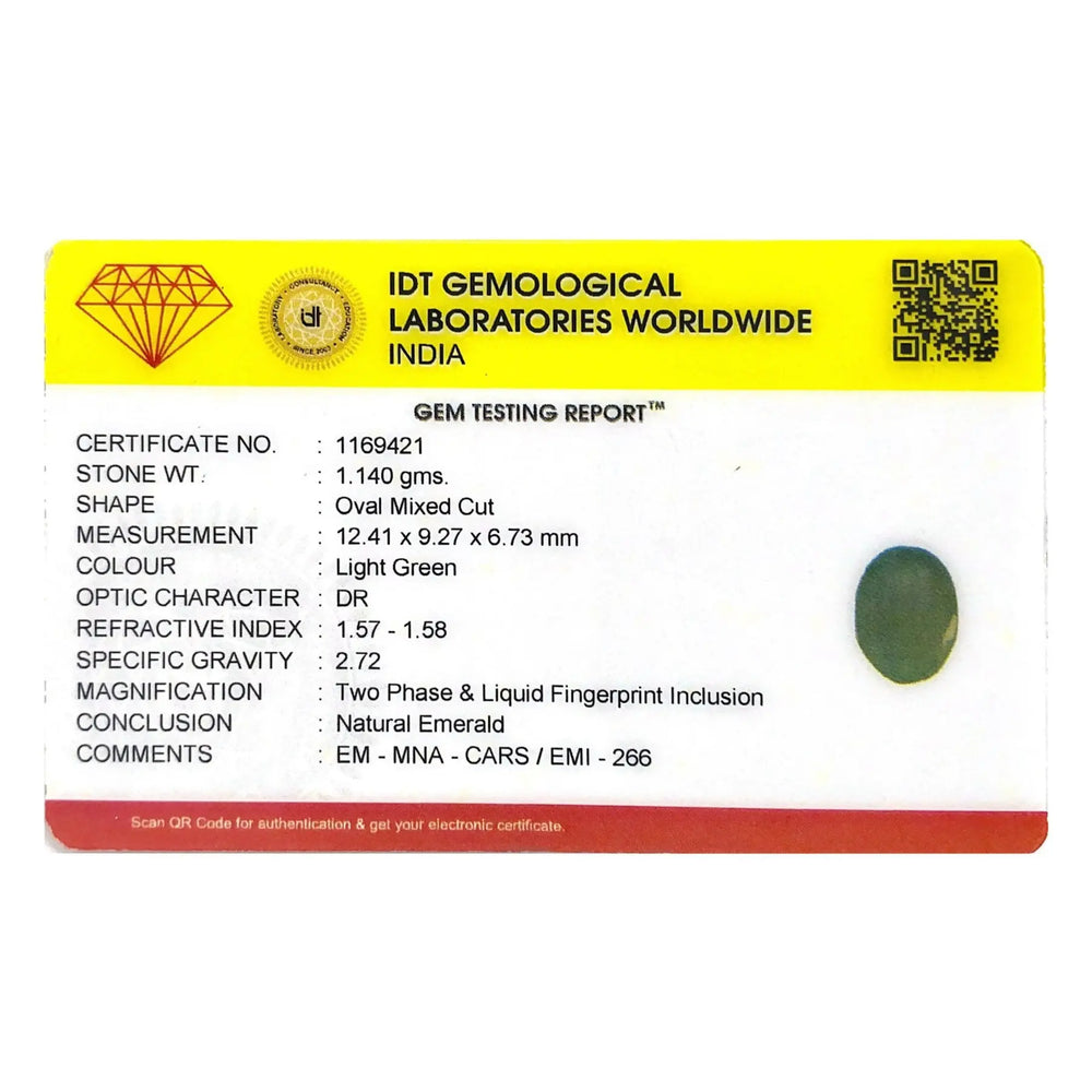 Colombian Emerald - 5.7 Carat - Pramogh