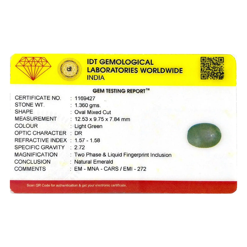 Colombian Emerald - 6.8 Carat - Pramogh