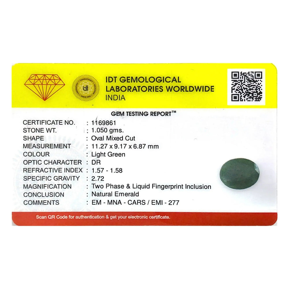 Colombian Emerald - 5.25 Carat - Pramogh