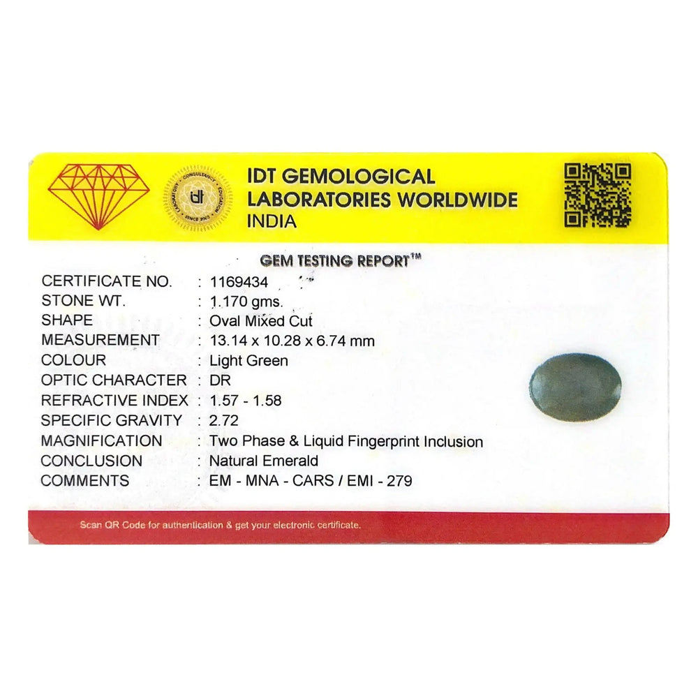 Colombian Emerald - 5.85 Carat - Pramogh