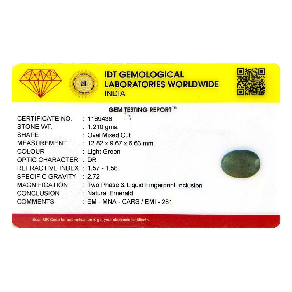 Colombian Emerald - 6.05 Carat - Pramogh
