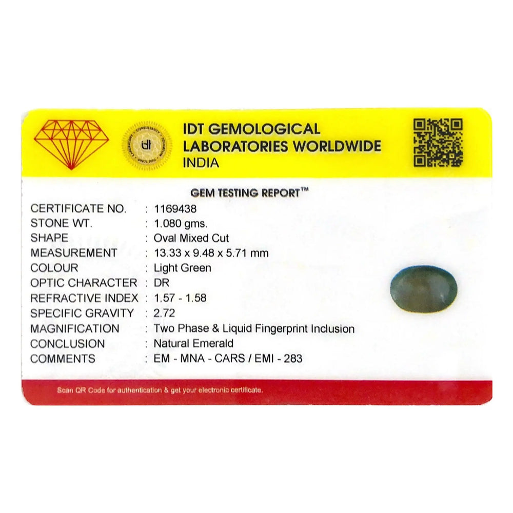 Colombian Emerald - 5.4 Carat - Pramogh