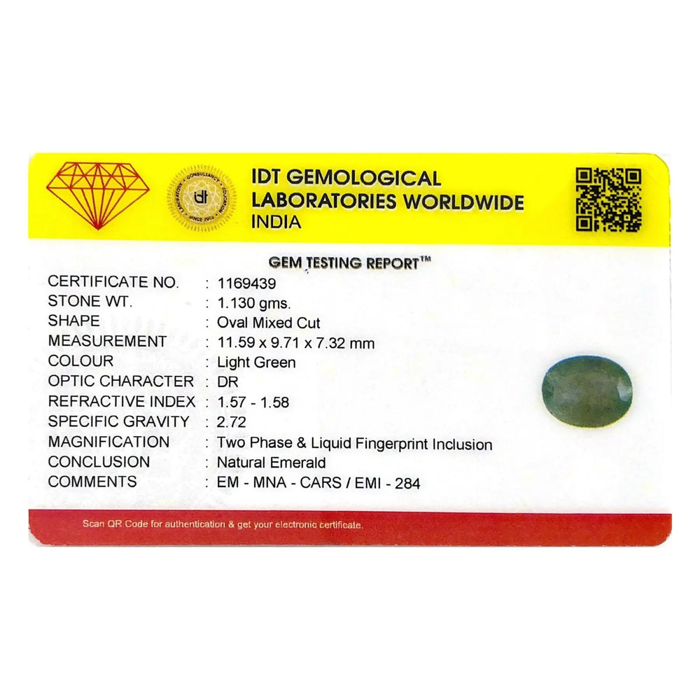 Colombian Emerald - 5.65 Carat - Pramogh