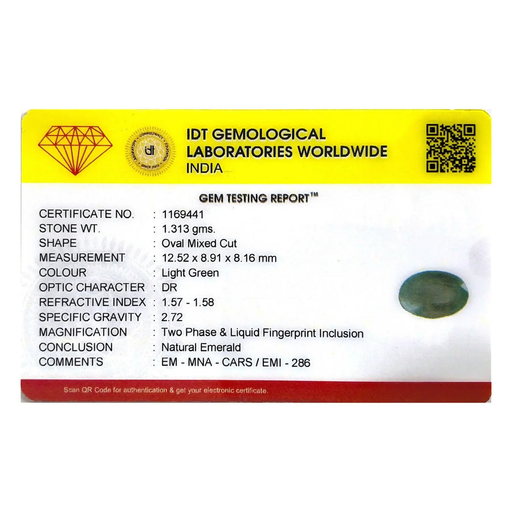 Colombian Emerald - 6.57 Carat - Pramogh