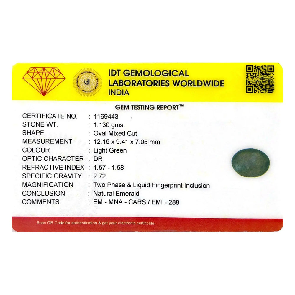Colombian Emerald - 5.65 Carat - Pramogh