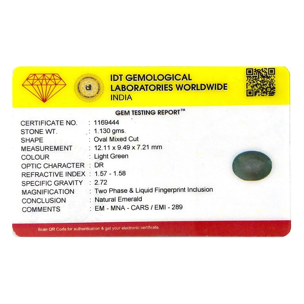 Colombian Emerald - 5.65 Carat - Pramogh