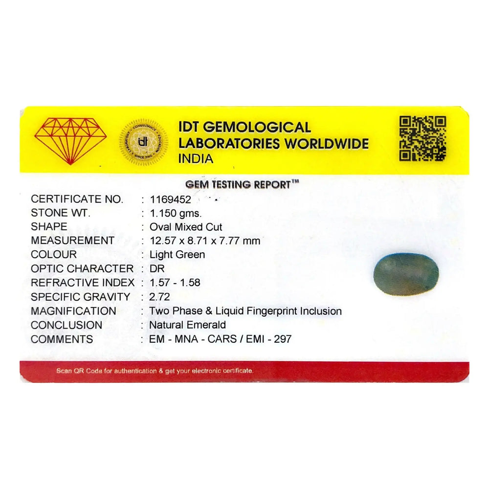 Colombian Emerald - 5.75 Carat - Pramogh