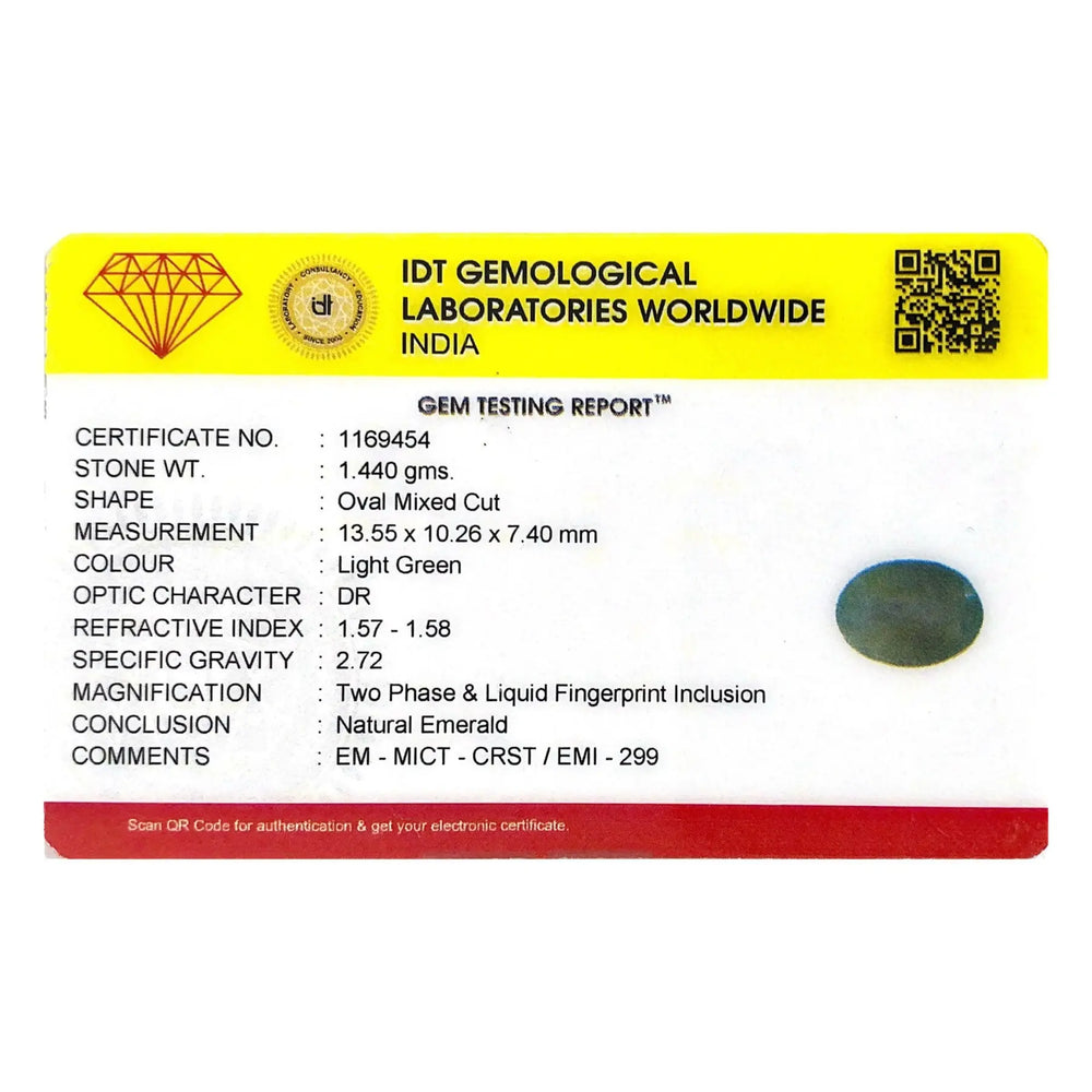 Colombian Emerald - 7.2 Carat - Pramogh