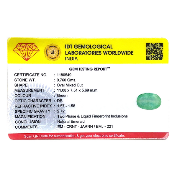 Colombian Emerald - 3.8 Carat - Pramogh