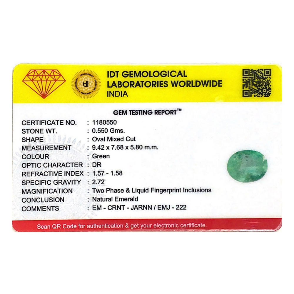 Colombian Emerald - 2.75 Carat - Pramogh