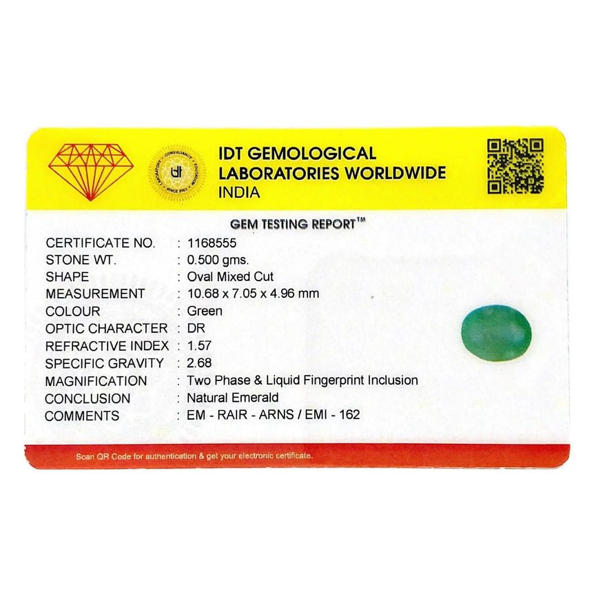 Colombian Emerald - 2.5 Carat - Pramogh