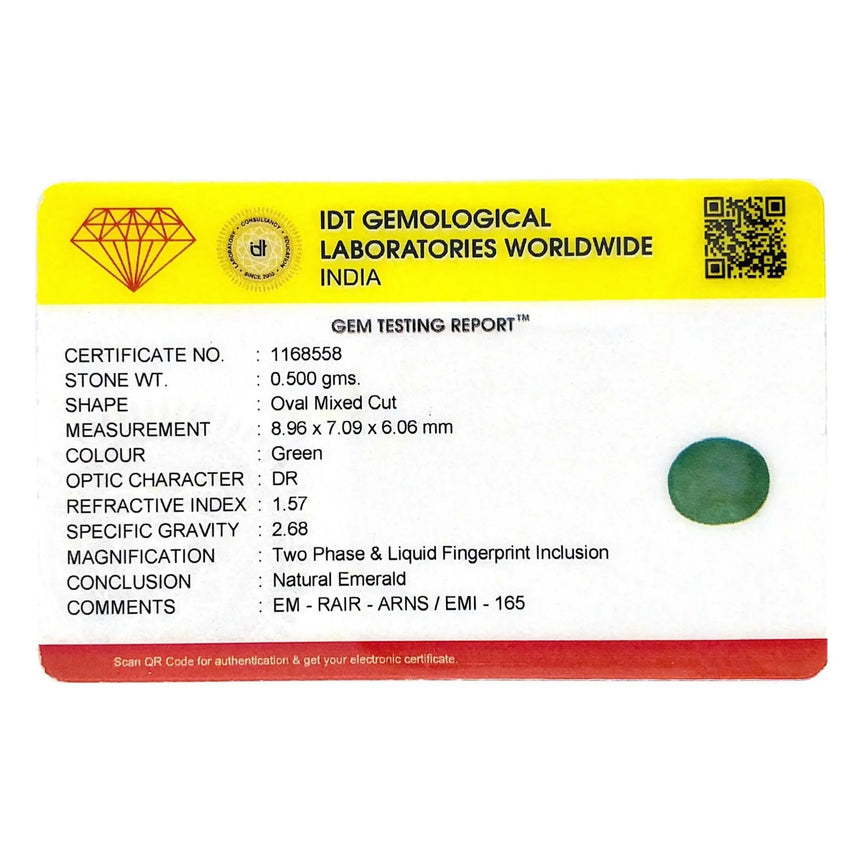 Colombian Emerald - 2.5 Carat - Pramogh