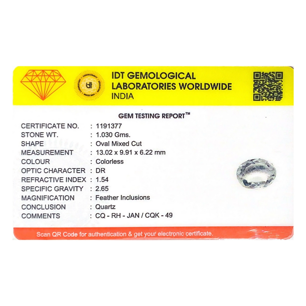 Crystal Quartz - 5.15 Carat