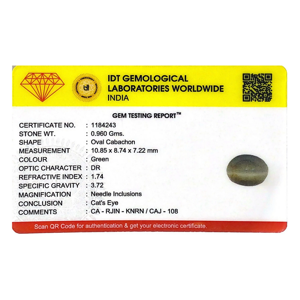 Catseye - 4.8 Carat - Pramogh