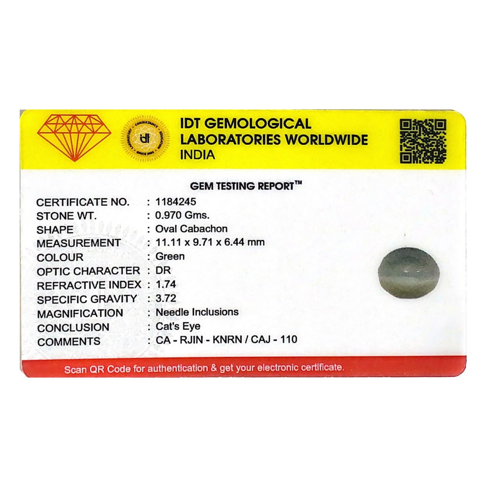 Catseye - 4.85 Carat - Pramogh