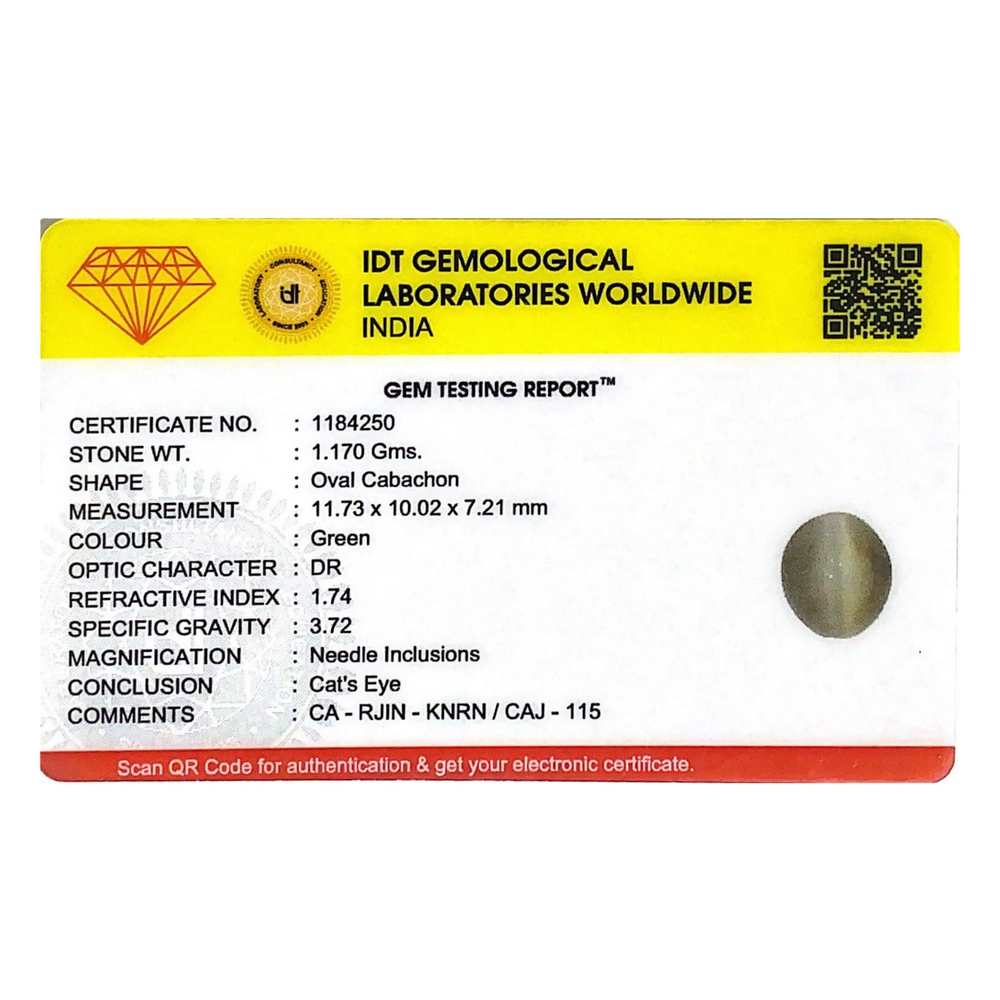 Catseye - 5.85 Carat - Pramogh