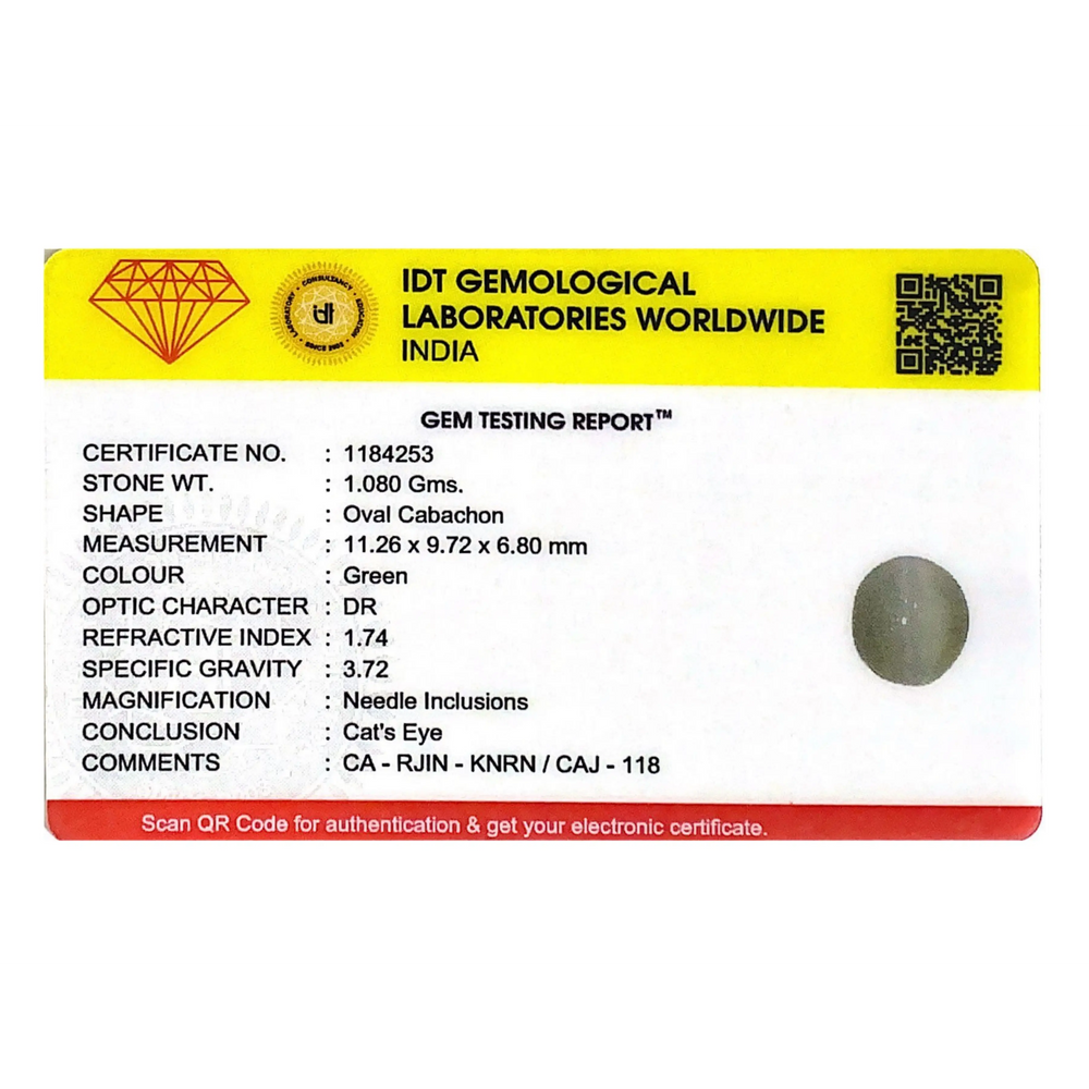Catseye - 5.4 Carat - Pramogh