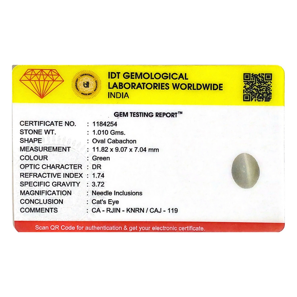 Catseye - 5.05 Carat - Pramogh