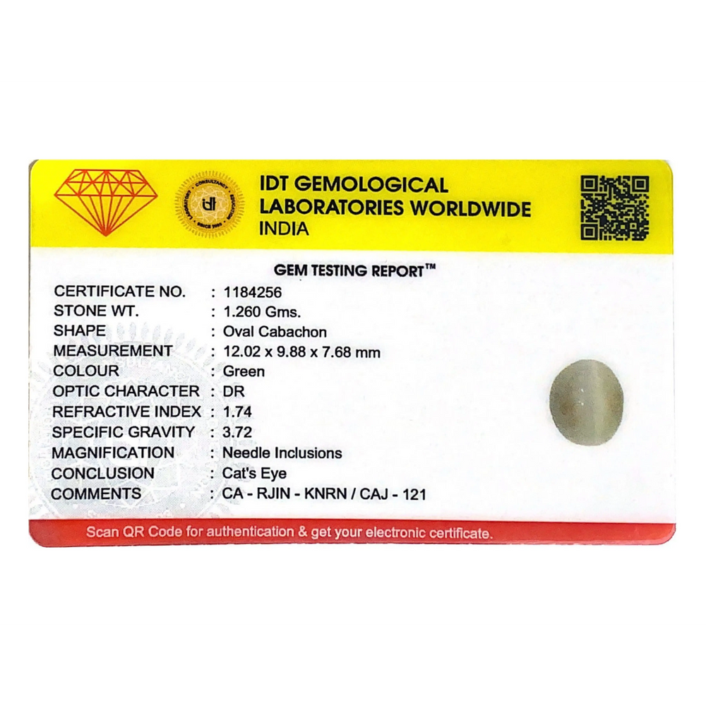 Catseye - 6.3 Carat - Pramogh