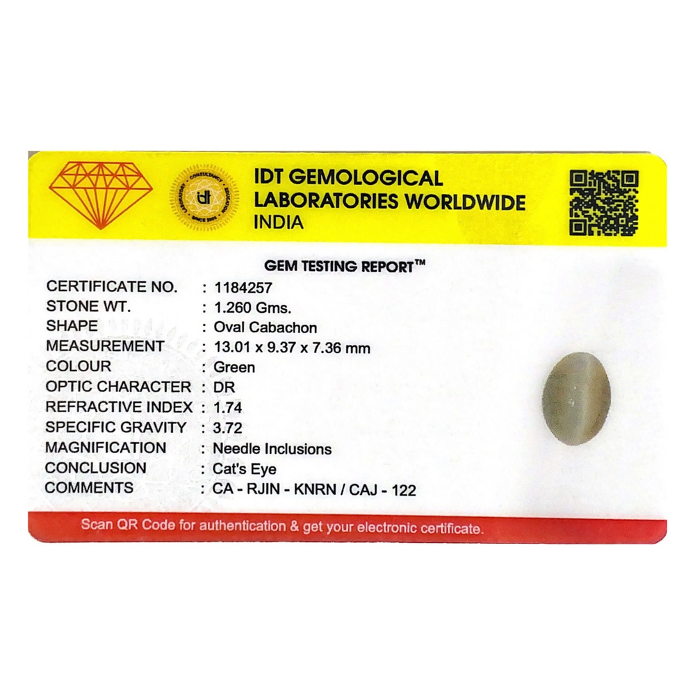 Catseye - 6.3 Carat - Pramogh