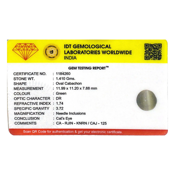 Catseye - 7.05 Carat - Pramogh