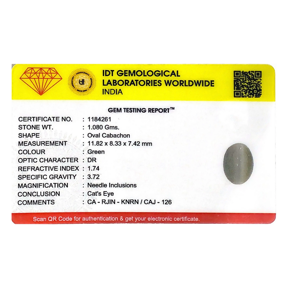 Catseye - 5.4 Carat - Pramogh