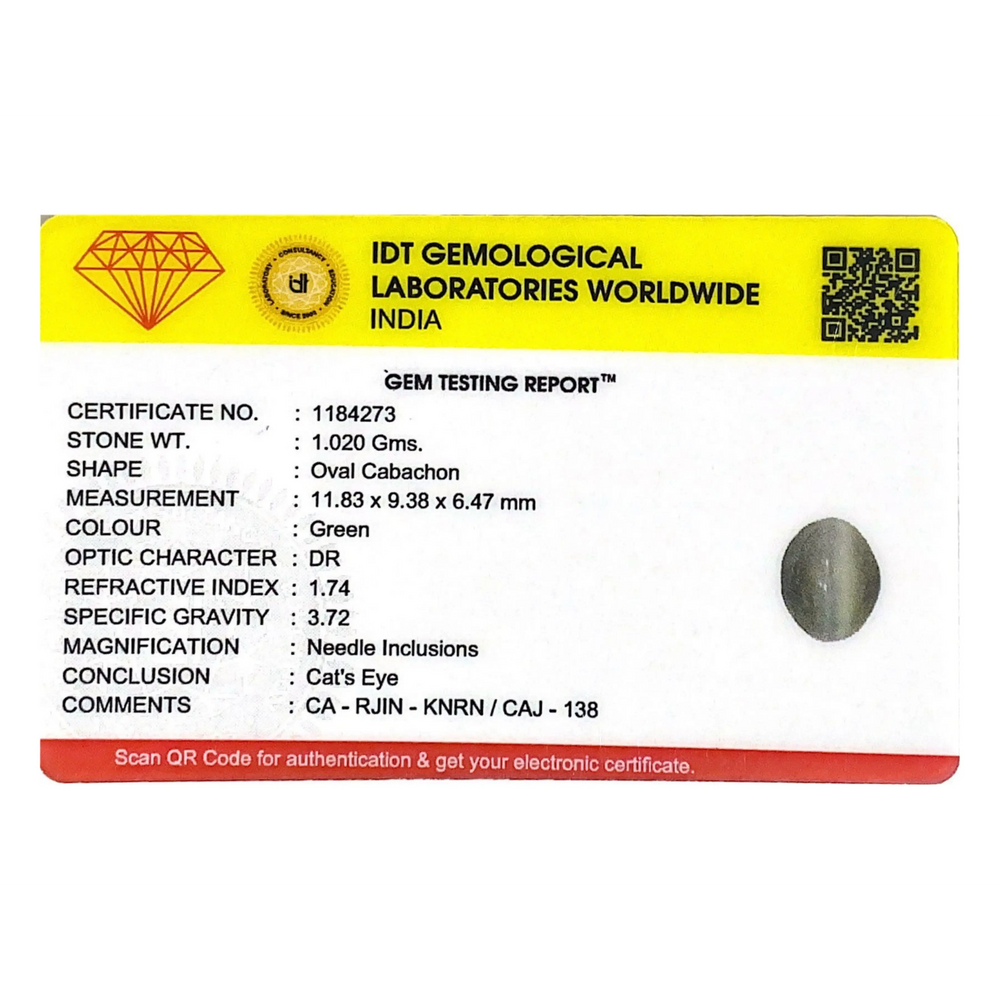 Catseye - 5.1 Carat - Pramogh