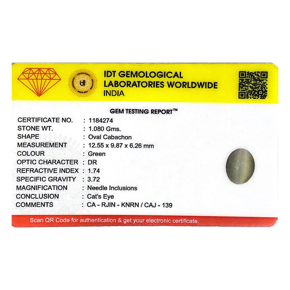 Catseye - 5.4 Carat - Pramogh