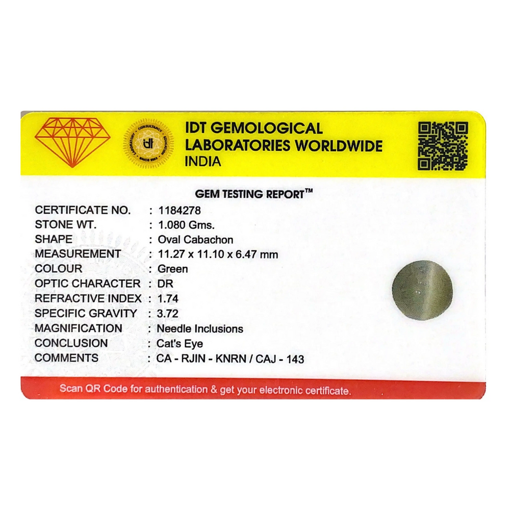 Catseye - 5.4 Carat - Pramogh