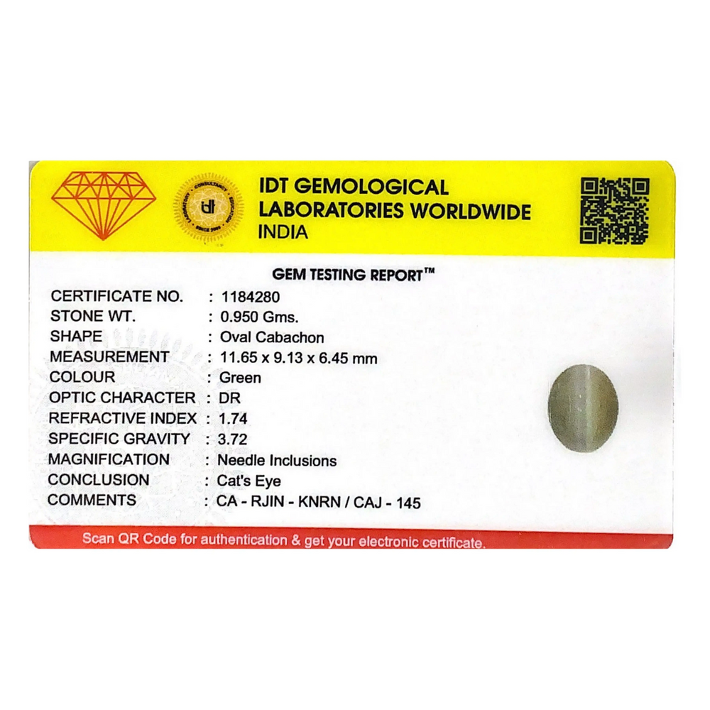 Catseye - 4.75 Carat - Pramogh