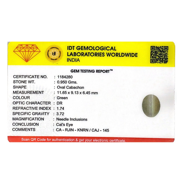 Catseye - 4.75 Carat - Pramogh
