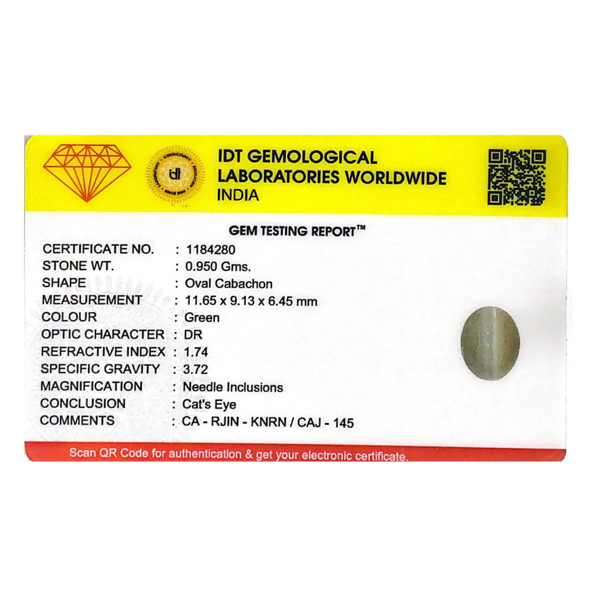 Catseye - 4.75 Carat - Pramogh