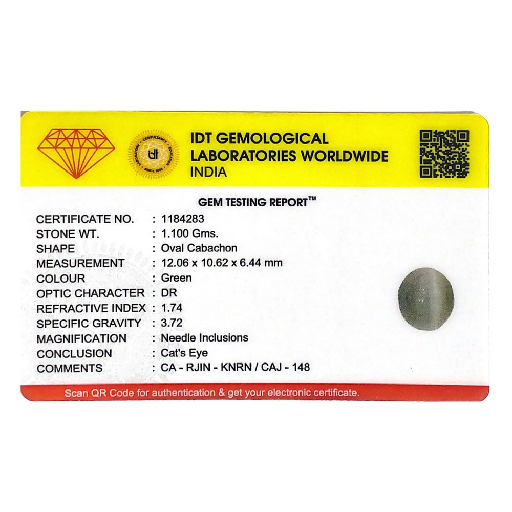 Catseye - 5.5 Carat - Pramogh