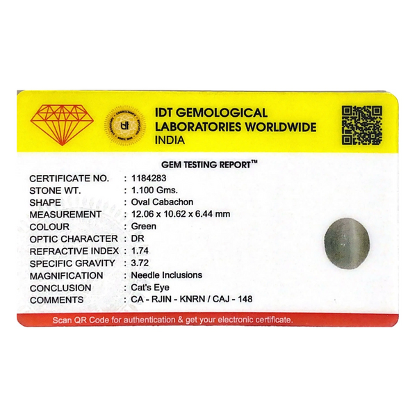 Catseye - 5.5 Carat - Pramogh