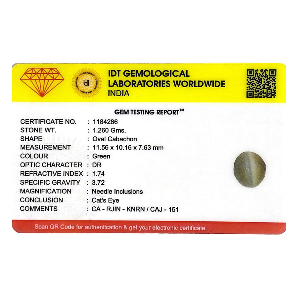 Catseye - 6.3 Carat - Pramogh