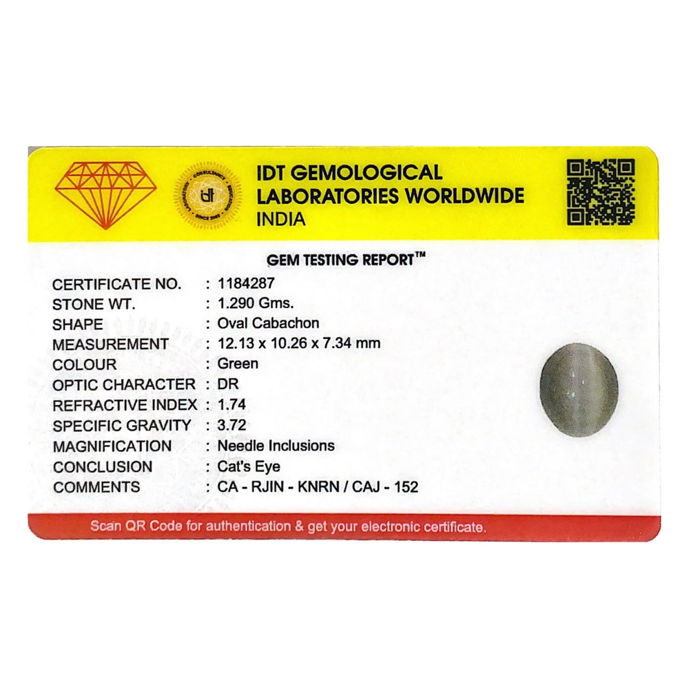 Catseye - 6.45 Carat - Pramogh